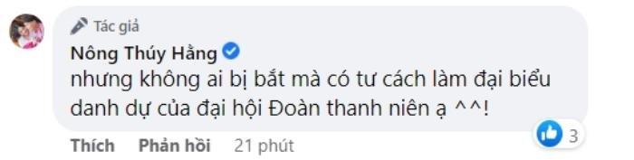 Hoa hậu Nông Thúy Hằng lên tiếng sau khi bị dân mạng réo vào ồn ào 'tú ông' mua bán dâm trong showbiz Ảnh 3