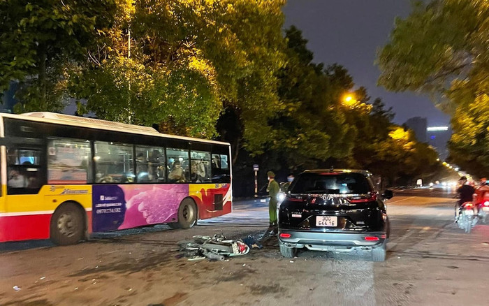 Người gây tai nạn liên hoàn trên phố Hà Nội rồi bỏ chạy là giảng viên đại học Ảnh 2