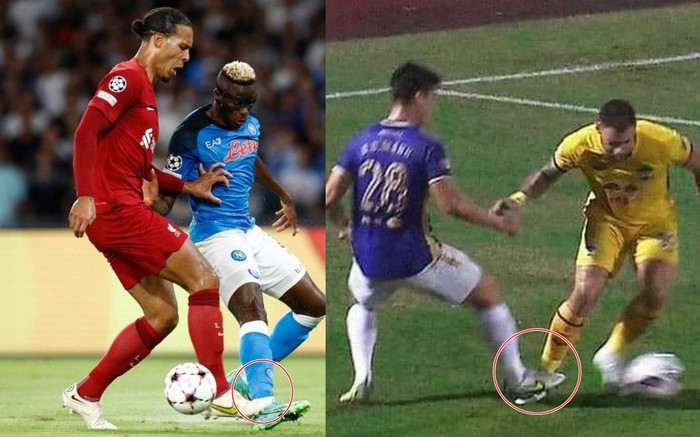 Van Dijk giẫm chân đối thủ giống Duy Mạnh, trọng tài rút thẻ vàng và bắt phạt đền Ảnh 2