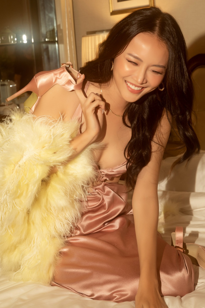 Trương Mỹ Nhân nói gì khi được khán giả 'đẩy thuyền' với Bạch Công Khanh trong phim Duyên Kiếp? Ảnh 3