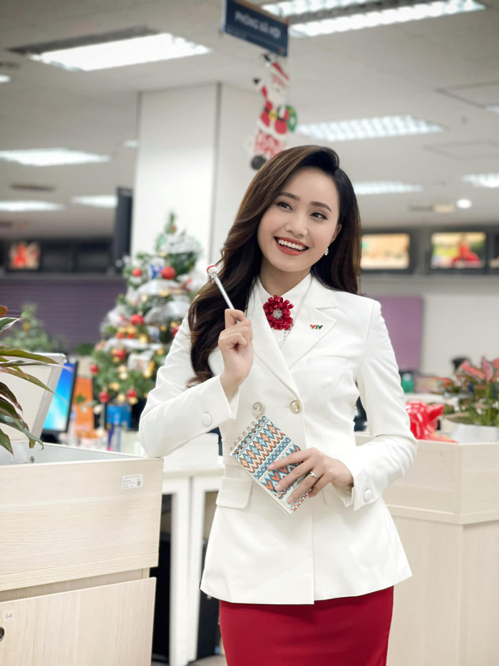 Sau 8 năm làm việc ở VTV, cô đã đạt được nhiều thành tựu đáng nể.