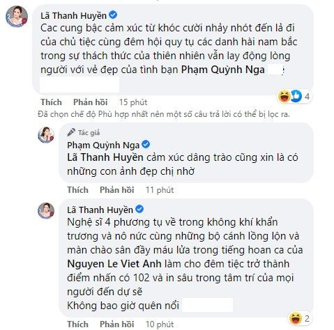 Quỳnh Nga bày tỏ sự hạnh phúc khi được đón tuổi mới cùng dàn bạn thân