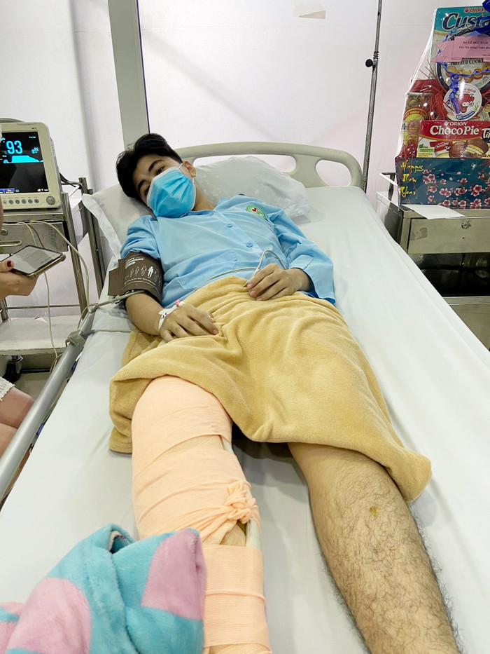 Phúc đang được theo dõi đặc biệt sau chấn thương nặng