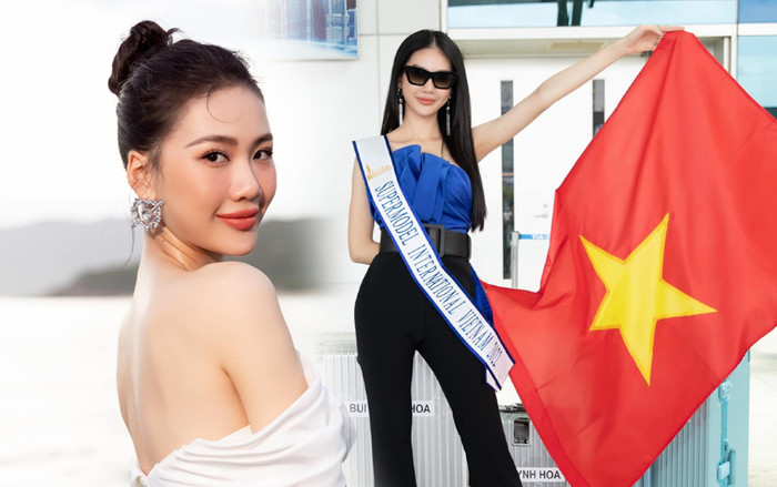 Bùi Quỳnh Hoa đã có mặt ở Thái Lan: Quyết chơi khô máu cho cuộc chiến Supermodel International Ảnh 2