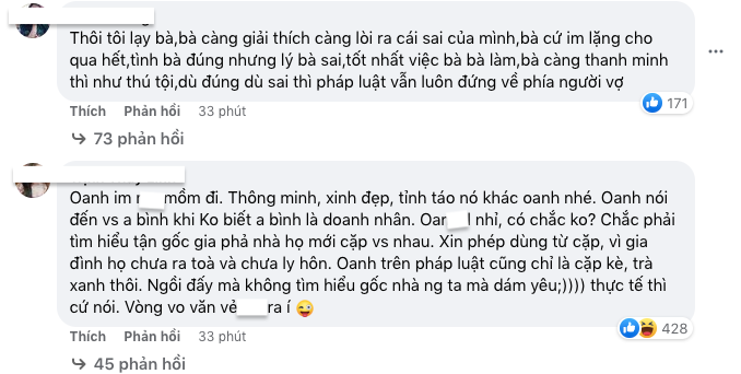 Netizen chỉ ra sự bất nhất trong phát ngôn của Phương Oanh, la ó diễn viên: 'Đành hanh tự cho mình đúng' Ảnh 3
