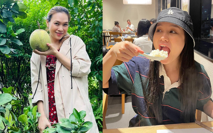 Mỹ nhân Việt phản ứng trước tin đồn mang bầu: Mỹ Tâm phủ nhận, Trúc Anh đổ lý do cho ăn uống Ảnh 2