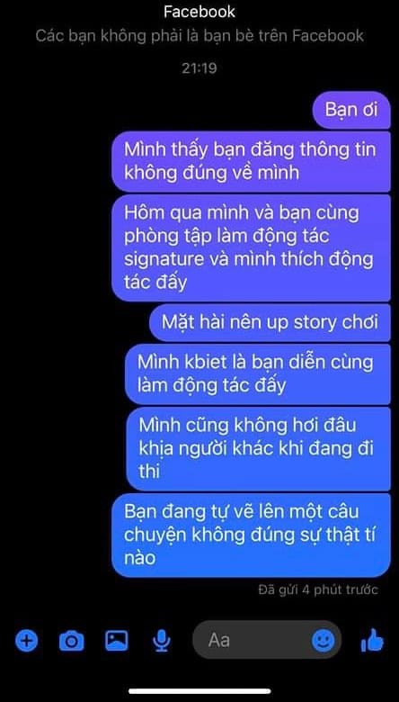 'Thánh skill' Chu Lê Vi Anh đáp trả cực gắt trước bài đăng bịa đặt, bôi nhọ Ảnh 5