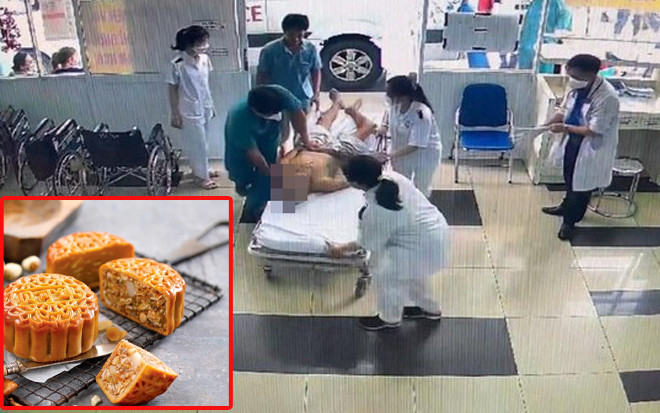 Người đàn ông hóc bánh trung thu may mắn thoát chết ngay trước cửa bệnh viện Ảnh 2