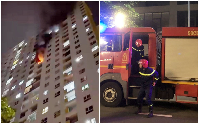 Cháy lớn tại căn hộ chung cư Diamond Riverside, dân tháo chạy náo loạn Ảnh 2