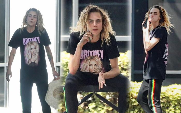 Cara Delevingne 'bất ổn' tại sân bay với hình ảnh rũ rượi, bơ phờ đáng lo ngại Ảnh 2
