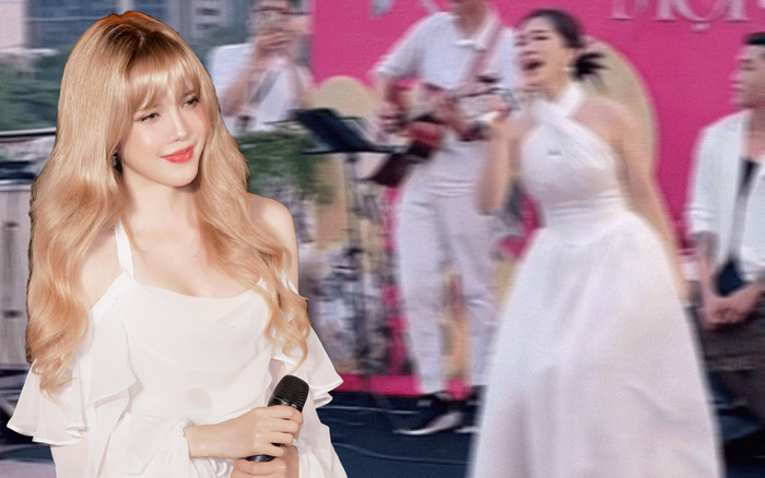 Chạm mặt tại sự kiện, Thiều Bảo Trâm có phản ứng gây chú ý khi thấy Lương Bích Hữu bị 'đuối sức' khi hát! Ảnh 2