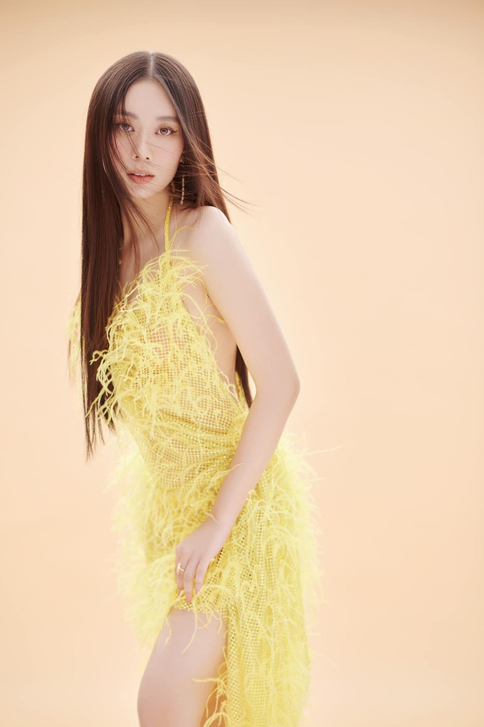 Vẻ đẹp thục nữ của Ban Mai được xem là tiêu chuẩn Á Đông.