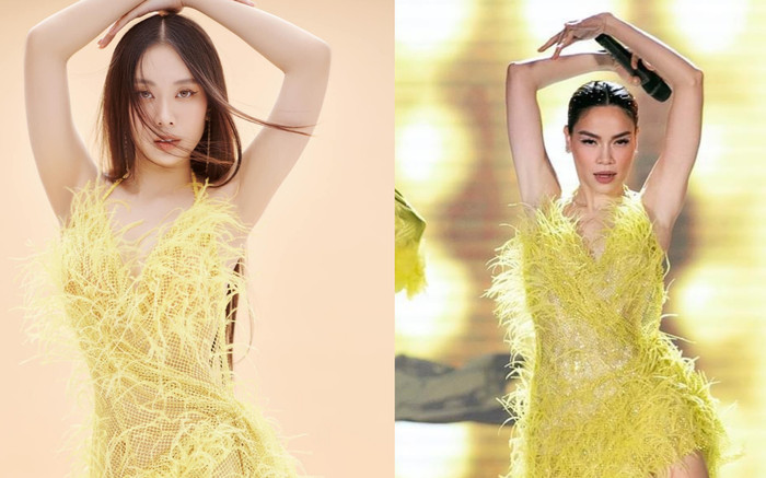 Dù hơn 16 tuổi, Hồ Ngọc Hà vẫn 'nuốt chửng' Tân Hoa hậu Ban Mai khi diện cùng một chiếc váy Ảnh 2