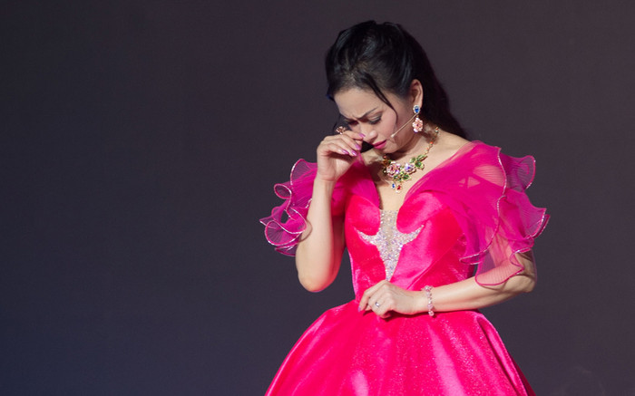 Em gái tỷ phú của Cẩm Ly bất ngờ bật khóc trên sân khấu Cánh diều vàng, lý do khiến ai cũng xúc động Ảnh 2