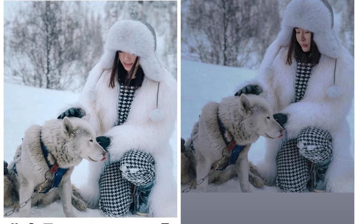 'Hot girl' giả làm con tài phiệt, cưới thiếu gia để lừa đảo tiền tiếp tục bị bóc mẽ trình photoshop Ảnh 2