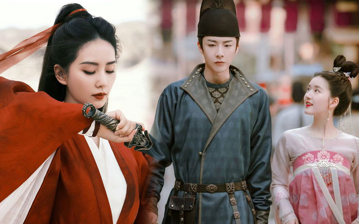 Lâu lắm mới quay lại đóng cổ trang, Lưu Thi Thi bị đoàn làm phim hạ bệ để nâng đỡ tình cũ Triệu Lộ Tư Ảnh 2