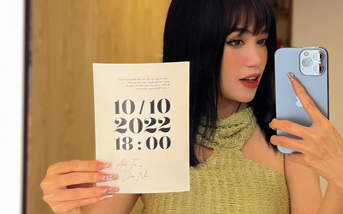 Phản ứng của dàn sao Việt khi nhận được thiệp mời cưới từ Anh Tú và Diệu Nhi Ảnh 2