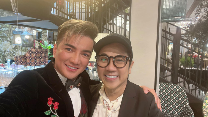  Đàm Vĩnh Hưng và NSƯT Thành Lộc.