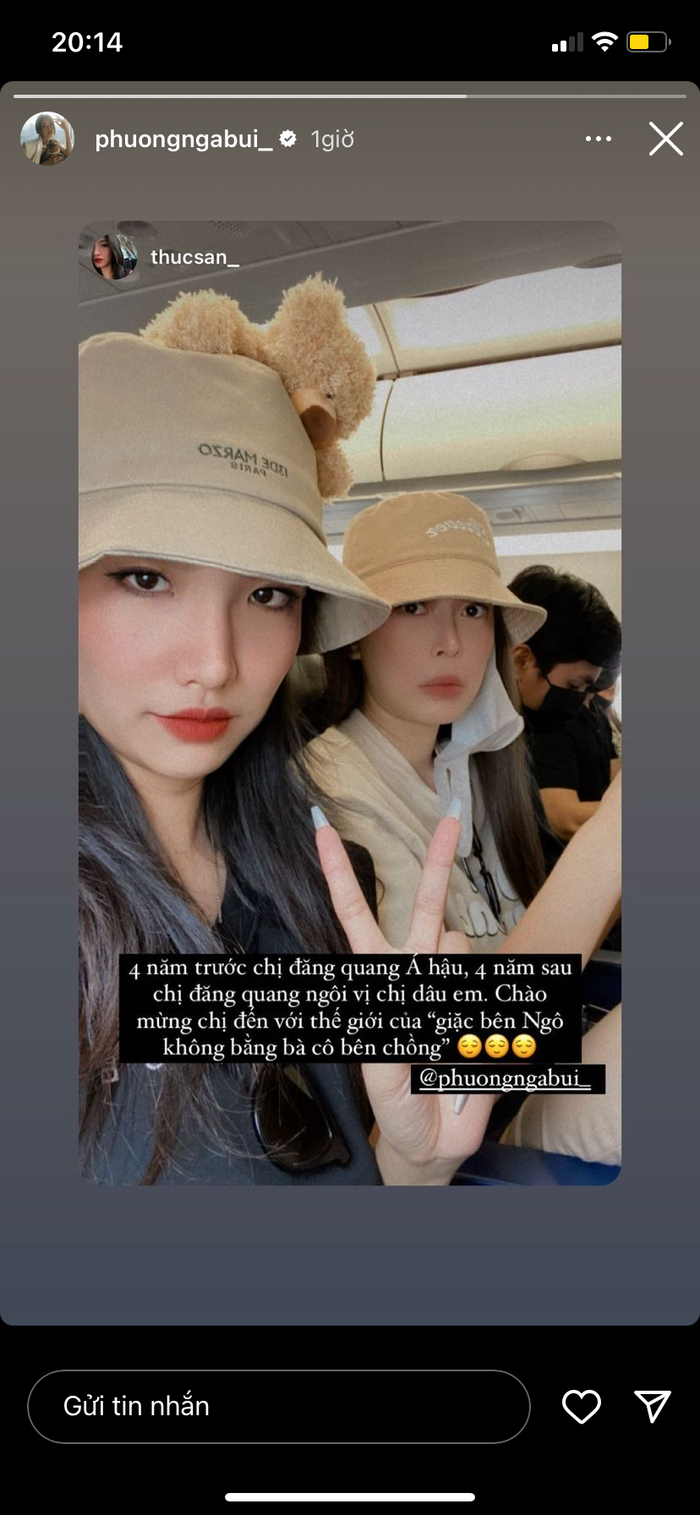 Em ruột Bình An hài hước 'dọa' Phương Nga.