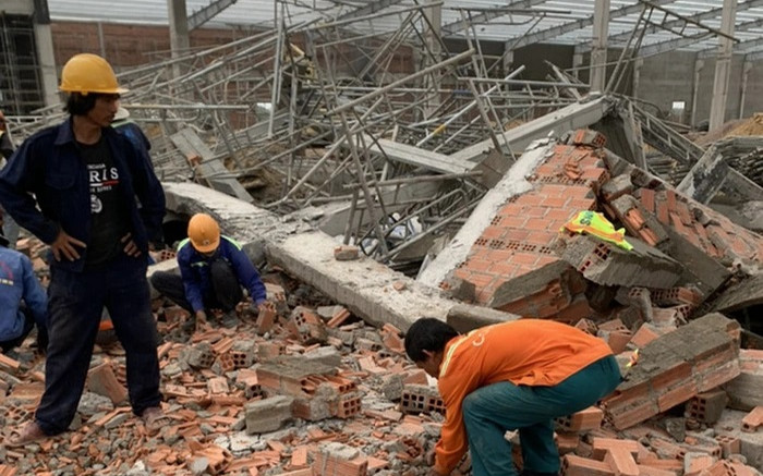 Khởi tố vụ sập tường làm 11 người thương vong ở Bình Định Ảnh 2