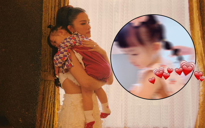 Ngồi chờ Đông Nhi make up, Winnie tranh thủ tập ca hát: Điệu bộ, phát âm cực sõi khiến ai cũng xuýt xoa! Ảnh 2