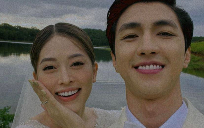 Bình An tiếp tục hé lộ ảnh cưới, biểu cảm của Phương Nga khiến netizen thích thú Ảnh 2