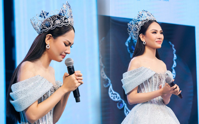 Hình ảnh của Hoa hậu Mai Phương có bị ảnh hưởng sau màn đấu giá vương miện hết sức 'ô dề'? Ảnh 2