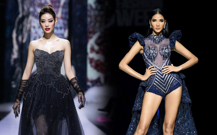 Tranh cãi về trình catwalk của Khánh Vân và Hoàng Thùy: Cùng là 'Best Catwalk' nhưng ai nhỉnh hơn? Ảnh 2