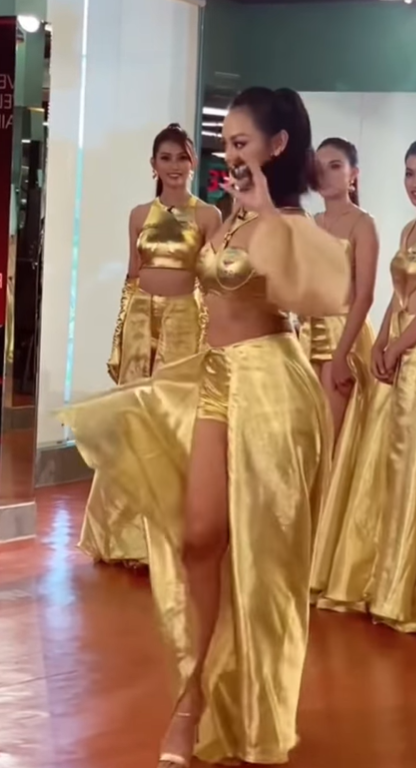 Mai Ngô thực hiện thử thách 'bắn' ảnh tại Miss Grand Vietnam: 'Chặt đẹp' cả dàn ban giám khảo Ảnh 2