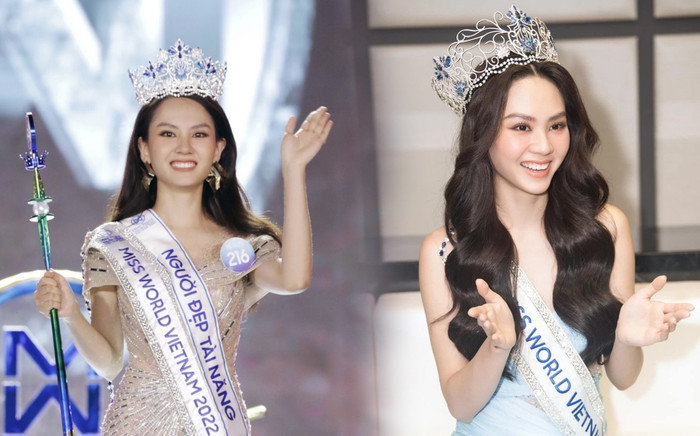 Dân tình thắc mắc về chiếc vương miện 'giãn nở' của Hoa hậu Mai Phương: Đâu mới là bản gốc? Ảnh 2