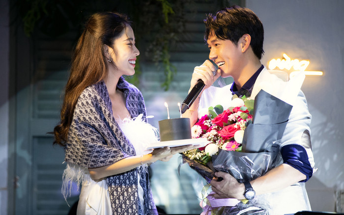 Song Luân mừng sinh nhật đặc biệt cùng Nam Em, netizen thay nhau 'đẩy thuyền' nhiệt liệt Ảnh 2