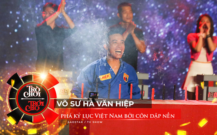 Võ sư 9X khiến dàn sao Việt hò hét khi phá kỷ lục Việt Nam ngay trên sân khấu một gameshow Ảnh 2