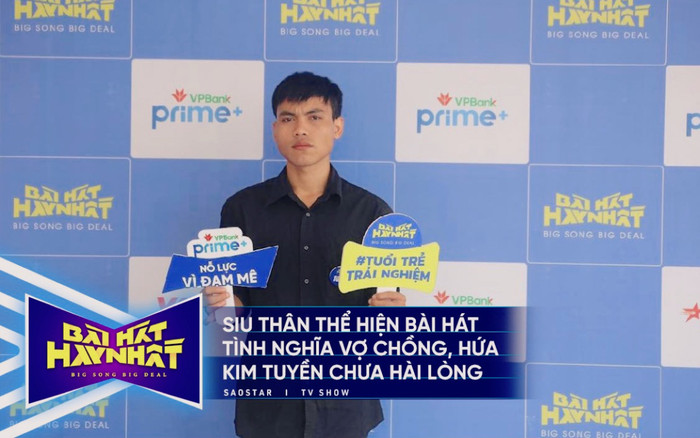 Siu Thân thể hiện bài hát tình nghĩa vợ chồng sâu lắng nhưng chưa làm Hứa Kim Tuyền hài lòng Ảnh 2