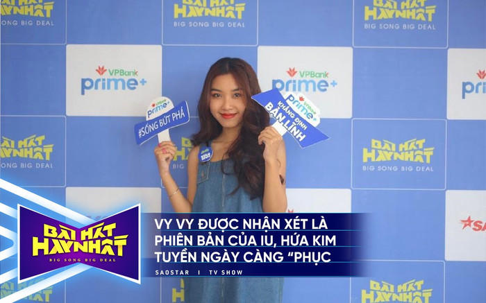 Bài hát hay nhất: Vy Vy được nhận xét là phiên bản của IU, Hứa Kim Tuyền ngày càng phục Ảnh 2