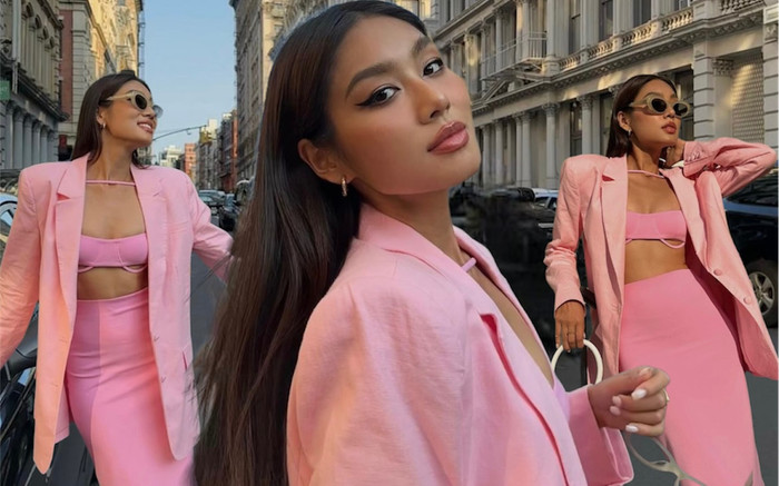 'Pink girl' Thảo Nhi Lê lả lơi bên trời Tây, body 'đỉnh của chóp' khiến fan chỉ muốn thốt lên: '10 điểm' Ảnh 2