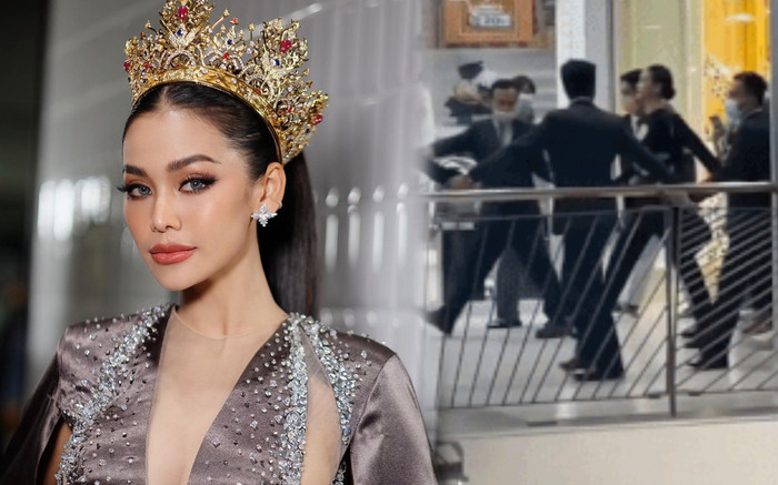 Hoa hậu Hoà bình Thái Lan 2022 bị chỉ trích vì thuê 'quá đông' vệ sĩ Ảnh 2