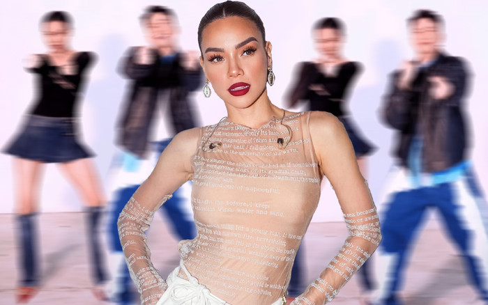 Hồ Ngọc Hà đọ vũ đạo cùng S.T Sơn Thạch, nhan sắc 'mẹ bỉm' khiến 'đàn em' phải để lại lời khen! Ảnh 2