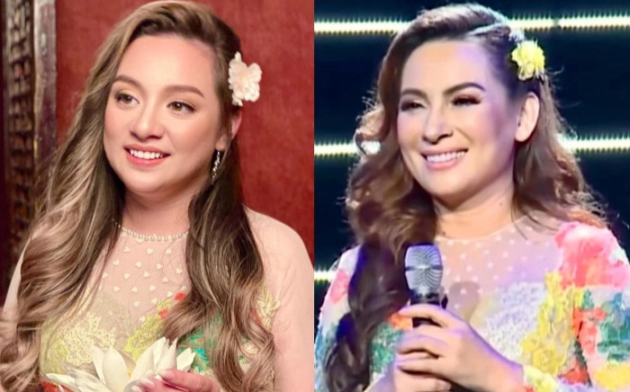 Con gái Phi Nhung trang điểm, ăn mặc giống hệt mẹ khiến fan 'lặng người' Ảnh 2