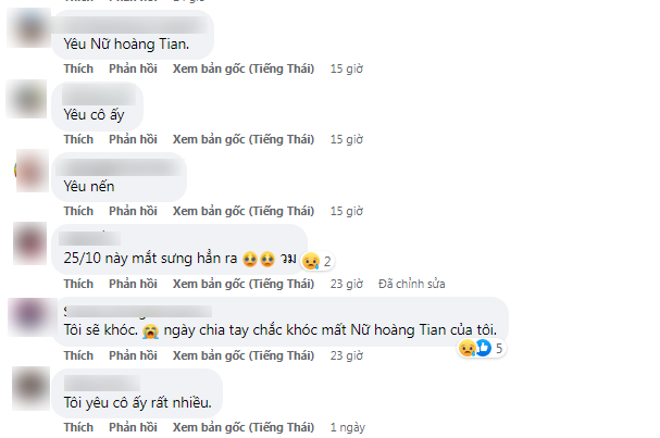 Cận ngày chuyển giao nhiệm kỳ của Thùy Tiên, fan Thái đã đăng hàng loạt nội dung về cô trên mạng xã hội. 