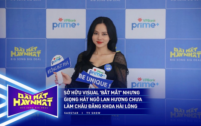 Sở hữu visual 'bắt mắt' nhưng giọng hát Ngô Lan Hương chưa làm Châu Đăng Khoa hài lòng Ảnh 2