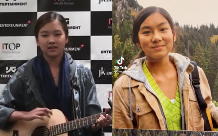 Thảo Nhi Lê tự tin khoe ảnh thời còn da đen, mặt bầu bĩnh, fan trầm trồ giống ca sĩ đình đám này Ảnh 2