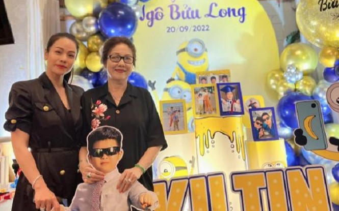 Nhật Kim Anh gây chú ý bởi hành động đặc biệt với bố mẹ chồng cũ trong dịp sinh nhật con trai Ảnh 2