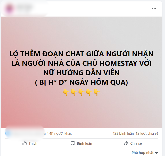 Rầm rộ loạt tin nhắn được cho là của người nhà chủ Homestay với cô gái bị cưỡng hiếp ở Hà Giang Ảnh 2
