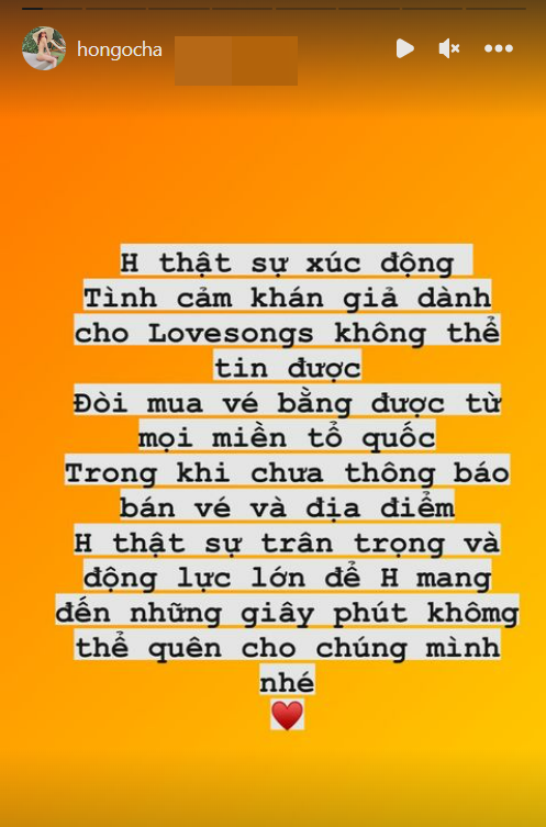 Trở lại với Love Songs sau 2 năm, Hồ Ngọc Hà xúc động trước phản ứng của khán giả Ảnh 4