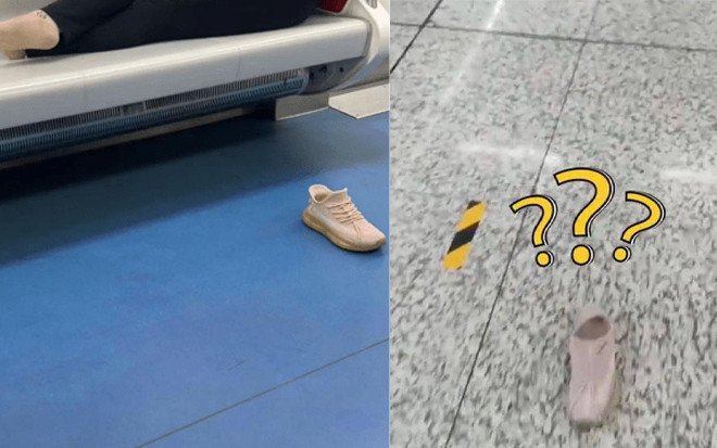 Bà cô cởi giày, nằm phè phỡn trên tàu điện liền bị hành khách dạy cho một bài học nhớ đời Ảnh 2