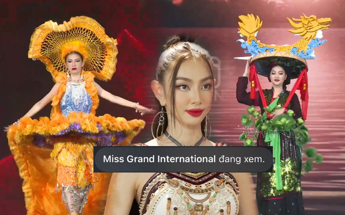 Miss Grand International tràn vào livestream đêm diễn National Costume: Tín hiệu vui cho sash Việt Ảnh 2