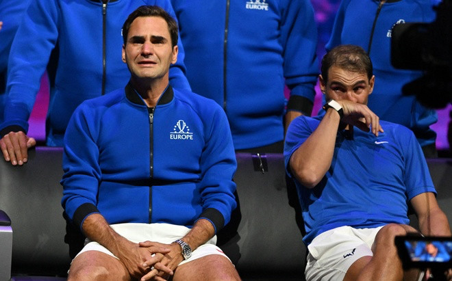 Nadal khóc trong ngày Federer giã từ quần vợt: Chạm đến trái tim người hâm mộ toàn thế giới Ảnh 2