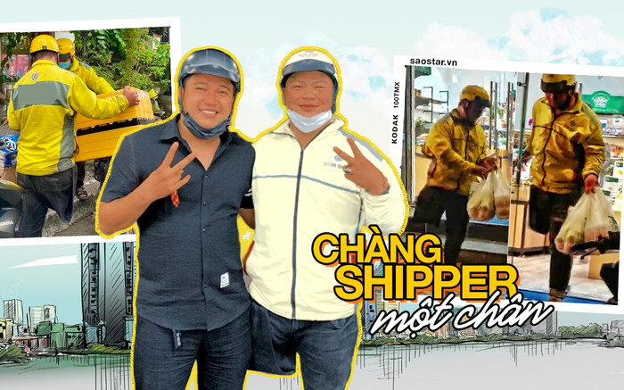 Chuyện xúc động về chàng shipper chỉ còn một bên chân: Vượt qua biến cố để đi tiếp Ảnh 2