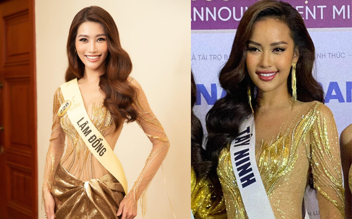 Chế Nguyễn Quỳnh Châu mặc lại váy của Hoa hậu Ngọc Châu: Tín hiệu giành vương miện, kế nhiệm Thùy Tiên? Ảnh 2