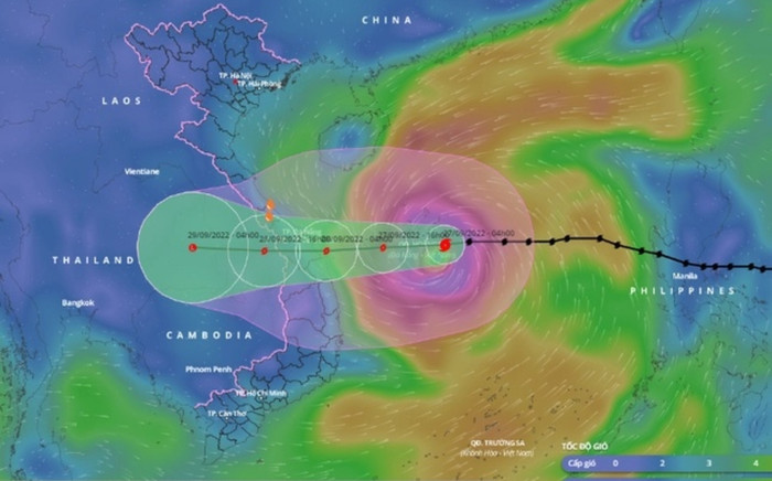 Bão Noru đang tiếp tục mạnh thêm, 60 huyện, đô thị có nguy cơ ngập úng Ảnh 2